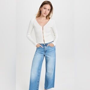 Vince Pearl Button Cardigan, size XL